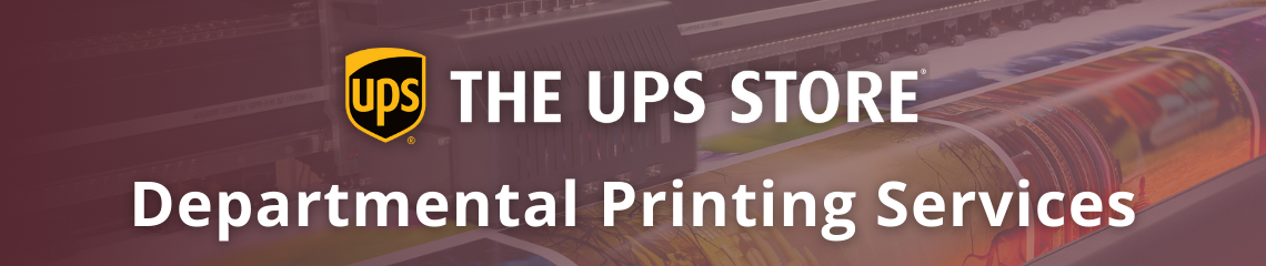 The UPS Store Departmental Printing Services